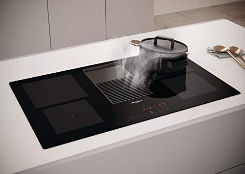 Cappa integrata su piano cottura a induzione - Cucina - Neziosi